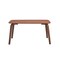 Homeroots 59" Walnut Wood Dining Table 631291 - alternate 1