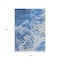 Homeroots 8' X 10' Navy Blue And Ivory Abstract Washable Indoor Outdoor Area Rug 618307 - alternate 5