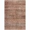 Homeroots 9' X 12' Coral And Black Striped Washable Indoor Outdoor Area Rug 605769 - alternate 5