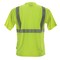 Reflective Apparel ANSI Type R Class 2 Short Sleeve T-Shirt 112CT-LM-SM - alternate 2