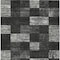 Homeroots 8' X 10' Black And Gray Geometric Washable Indoor Outdoor Area Rug 604854 - alternate 3