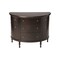 Homeroots 41in Dark Brown Solid Wood Five Drawer Sideboard 389789 - alternate 1
