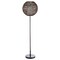 Jonathan Y Bea 61" Outdoor Woven Globe LED Floor Lamp, Coffee/Black JYL6507A - alternate 7