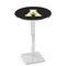 Holland Bar Stool Co 36" Chrome Appalachian State Pub Table, 36" dia. Top L217C3636AppStU - alternate 1