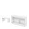 Homeroots 51" White Solid Console Table 528810 - alternate 4