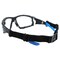 General Electric 05 Series Anti-Fog Impact-Resistant Safety Glasses Clear Lens Black/Blue Frame 1 pk GE105CAF - alternate 4