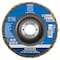 Pferd 5'' POLIVLIES CO-COOL Flap Disc - 7/8'' Arbor Hole - 60 grit, Coarse Grade 43300 - alternate 2