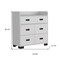 Homeroots 33" White Five Drawer Dresser 477764 - alternate 5