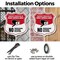 Signmission Video Surveillance Shield Sign Property, 6 Inch X 6 Inch, Plastic Sign SHI-P-6-472 - alternate 4
