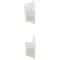 National Hardware 1-3/8'' Wht Plastic Closet Rod Socket, 2PK N154-567 - alternate 1