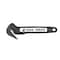 Zoro Disposable Film Cutter w/ Tape Splitter, 6 1/2" L, Recycled Plastic, Recessed Steel Blade, Black ZUK-001 - alternate 1