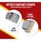 Mytee Products 2'x16ft Logistic E-Track Cam Buckle Straps w/ Spring E-Fittings - 2500 lbs BS ETKRS16C - alternate 6