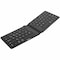Targus FOLDABLE ERGONOMIC KEYBOARD W/ ANTIMICROBIAL DEFENSEGUARD BLACK AKF003US - alternate 3