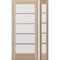 Doornmore G105, 51.5" x 82" ( 36" Door + 12" Side) Left Hand, Mahogany SDL 5 Lite Exterior Door G105-SW-3680-G105-SL_1-1_LI - alternate 7