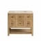 James Martin Vanities Breckenridge 36" Single Vanity, Light Natural Oak, w/ 3 CM Tajnar Eclos Top 330-V36-LNO-3TJR - alternate 5