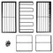Performance Tool 16 in. Power Tool Storage Rack, Wall Mount, Heavy Gauge Steel W7701 - alternate 3