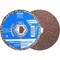 Pferd PFERD COMBICLICK Unitized Disc, 5in Dia, Coarse, Hard, 6AM, Aluminum Oxide 48180 - alternate 1
