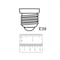 Feit Electric Feit 175 W ED28 HID Bulb 6000 lm Cool White High Lumen H39KB175LEDHDRP - alternate 3