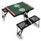 Picnic Time Family Of Brands Ohio State Buckeyes - Football Field - Picnic Table Portable Folding Table, Black 811-00-175-445-0 - alternate 1