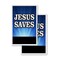 Signmission Jesus Saves, A-Frame & 2 Decals Installed, Heavy-Duty Plastic Frame SBHD-D-2436-Jesus Saves - alternate 4