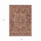 Homeroots 3' X 5' Burgundy Medallion Washable Indoor Outdoor Area Rug 607992 - alternate 5