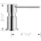 Blanco Lato Soap Dispenser, Chrome 402298 - alternate 3