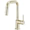 Brizo Odin: Pull-Down Prep Faucet with Square Spout - Less Handle 63965LF-PNLHP - alternate 1
