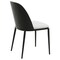 Leisuremod Tule Dining Side Chair with Velvet Seat and Steel Frame, Black/Platinum Blue, 2PK TCBL18BU2 - alternate 9