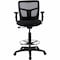 Lorell Ratchet Back Mesh Mid-Back Stool, Black LLR86801 - alternate 2