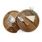 Picnic Time Family Of Brands Acacia Brie Cheese Cutting Board & Tools Set 879-03-512-000-0 - alternate 3