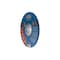 Century Drill & Tool Metal Grinding Wheel, Type 27, 9 in Dia, 1/4 in Thick, 5/8 in-11 Arbor Hole Size, Aluminum Oxide 75592 - alternate 3