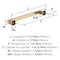 Amerock Hybridize 6-5/16 inch (160mm) Center-to-Center Champagne Bronze Cabinet Pull, 25PK 25VMP37063CZ - alternate 2