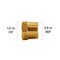 Proline Series Brass 3/4-in MIP x 1/2-in FIP Hex Bushing BF-870NLB - alternate 2