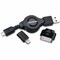Cyberpower The Cyberpower Idevice Usb Cable Kit Contains 3 Pieces; A Retractable CPU3RTAKT - alternate 2