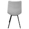Leisuremod Markley Modern Leather Dining Chair With Metal Legs, Light Grey MC18LGR - alternate 5