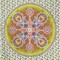 Homeroots 88" X 84" Green White And Yellow Floral Cotton Hanging Tapestry 397426 - alternate 4