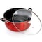 Better Chef for Professional Results 24 Quart Heavy Gauge Aluminum Dutch Oven in Red D2402R - alternate 4
