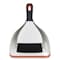 Oxo Good Grips Dust Pan and Brush, 12 x 9, 2in Handle, Plastic, White 1334480 - alternate 1