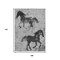 Homeroots 9' X 12' Gray And Charcoal Horse Washable Indoor Outdoor Area Rug 618659 - alternate 4