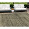 Homeroots 9' X 12' Brown Beige And Taupe Striped Washable Indoor Outdoor Area Rug 588080 - alternate 1