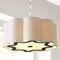 Jonathan Y Coquille 4-Light 20" Adjustable Scalloped Shade Metal LED Pendant, Chrome/White JYL9504A - alternate 7