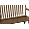 Homeroots 44in Dark Brown Solid Wood Bench 733253 - alternate 8
