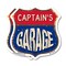 Signmission Captain's Garage, 18 inch X 18 inch, Plastic Sign, 2PK SHI-P-2PACK-18-383-CAPTAIN - alternate 1