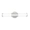 Z-Lite Warwick 1 Light Vanity, Brushed Nickel/Opal White, 18.5 In W x 4.75 In H 1020-18W-BN-LED - alternate 5