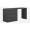 Homeroots 65" Gray Stainless Steel 320762 - alternate 5