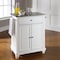 Crosley Cambridge Stainless Steel Top Portable Kitchen Island/Cart KF30022DWH - alternate 7