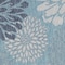 Homeroots 3' X 5' Navy Blue And Gray Floral Indoor Outdoor Area Rug 572366 - alternate 8