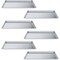 Amgood 18 in. x 26 in. 19 Gauge Full Size Aluminum Bun / Sheet Pan, 6PK SBP-19G-1826-6PK-Z - alternate 5