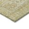 Homeroots 8' Gold Tan And Beige Round Oriental Washable Indoor Outdoor Area Rug 603811 - alternate 4