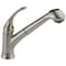 Delta Foundations Single Handle Pull-Out Kitchen Faucet B4310LF-SS - alternate 1